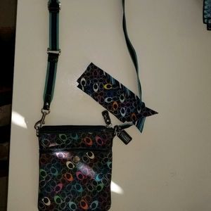 Coach Crossbody with matching scarf